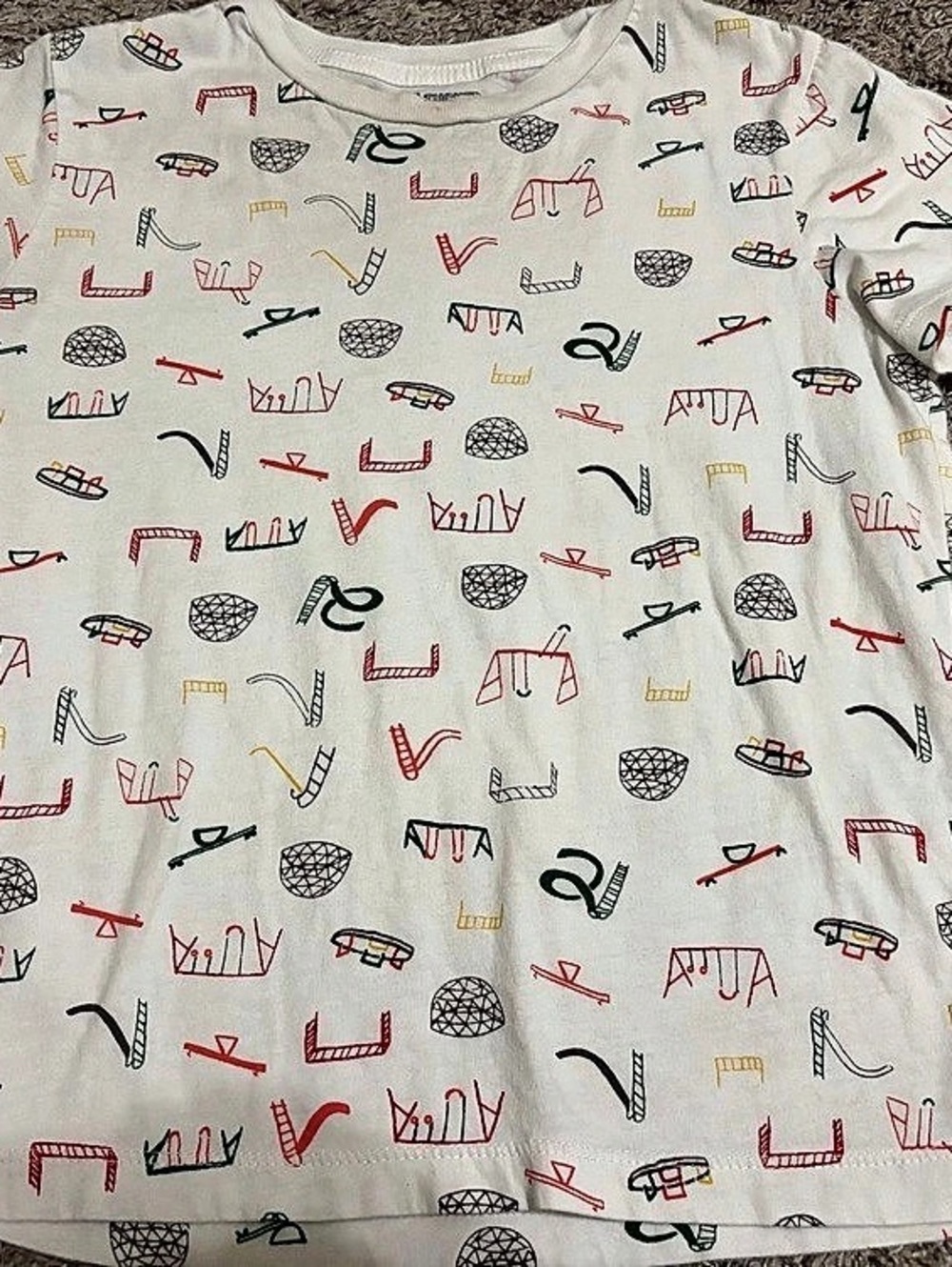 Tucker + Tate Boys Playground Graphic Print Short Sleeve Tee Size 7